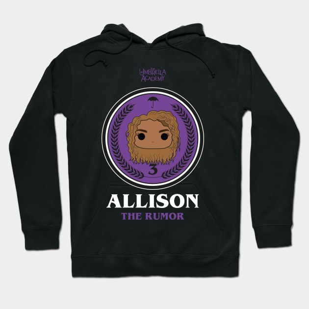 UMBRELLA ACADEMY 2: ALLISON THE RUMOUR Hoodie by FunGangStore